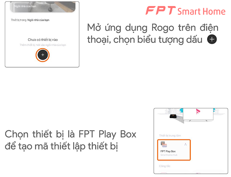 Chọn thiết bị là FPT play box