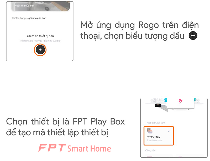 Thiết lập thiết bị trung tâm FPT Play Box